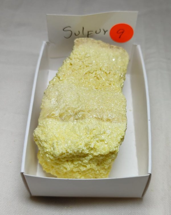 Sulfur Mineral Specimen #9 - Image 5