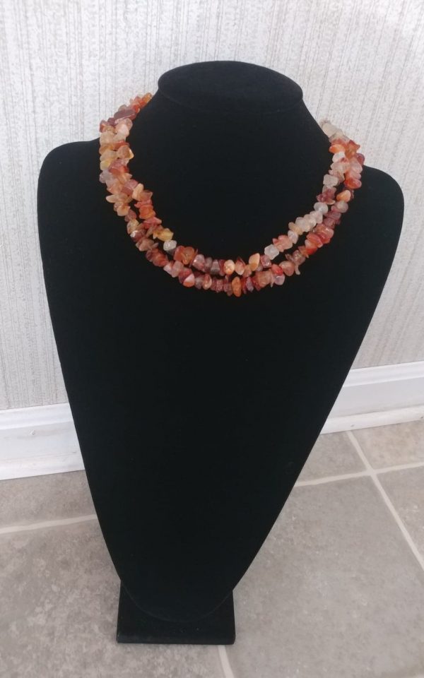 Carnelian Chip Necklace - Image 3