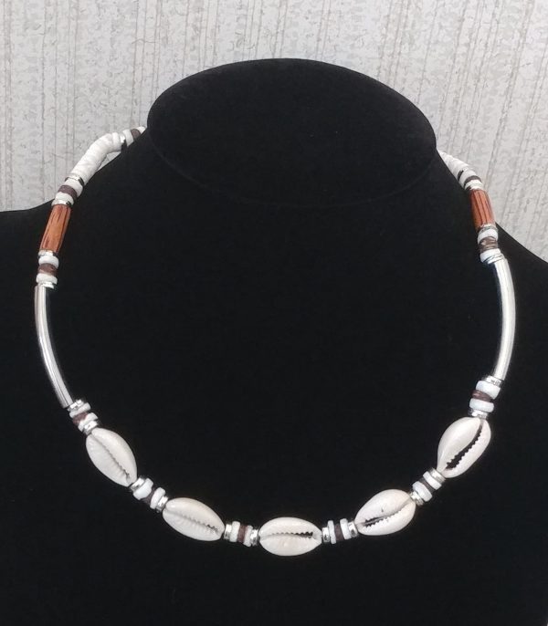 Shell-PalmWood Necklace