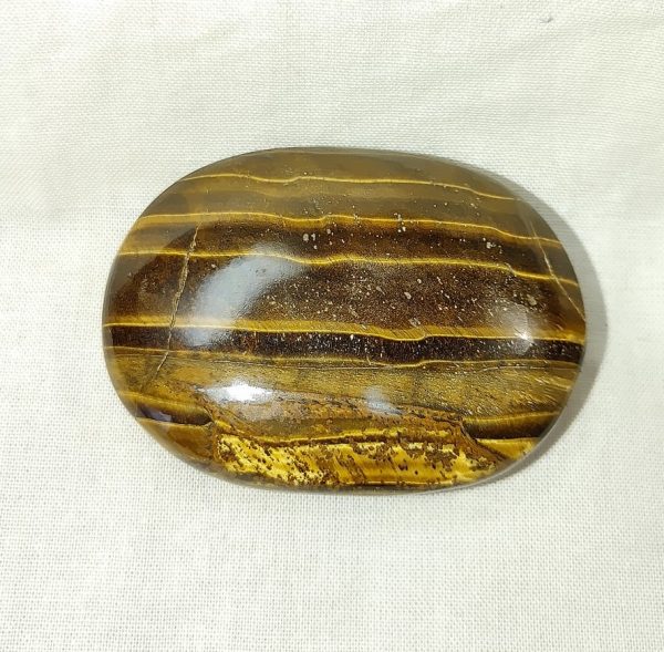 Tiger Eye Metaphysical Palm Stone #2