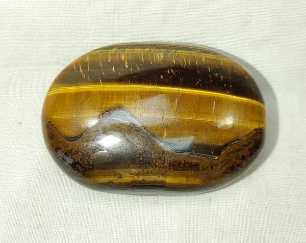 Tiger Eye Metaphysical Palm Stone #1