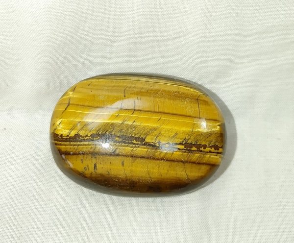 Tiger Eye Metaphysical Palm Stone #5