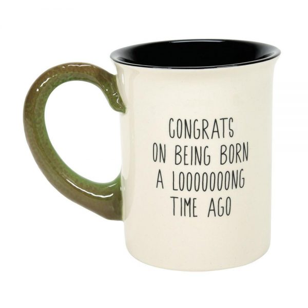 Sculpted T-Rex Birthday Mug - Image 2