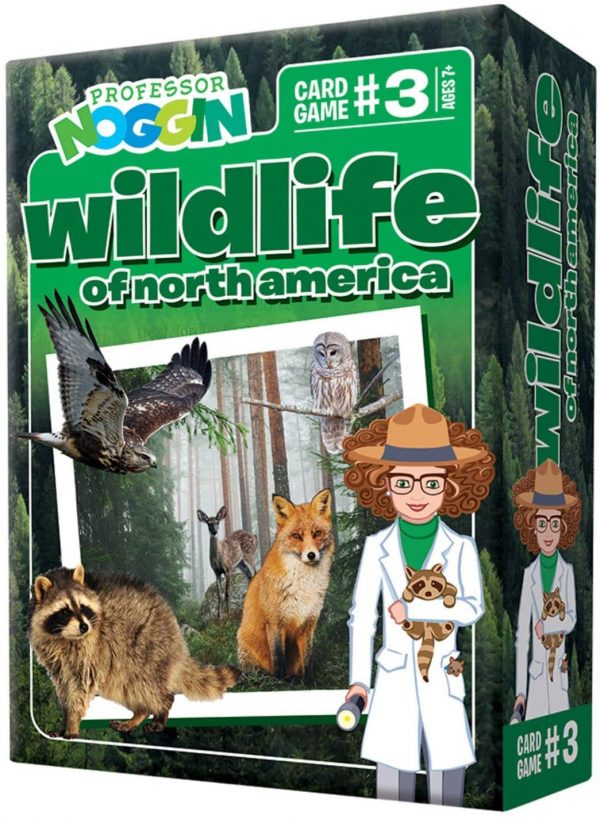 Wildlife of North America Trivia Card Game