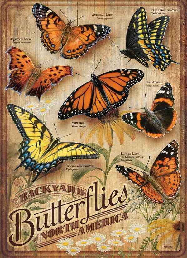 Backyard Butterflies Puzzle - 500 Pieces