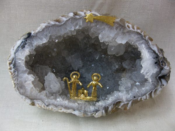 Genuine Brazil Nativity Geode For Sale #1