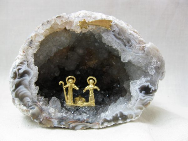 Genuine Brazil Nativity Geode For Sale #14