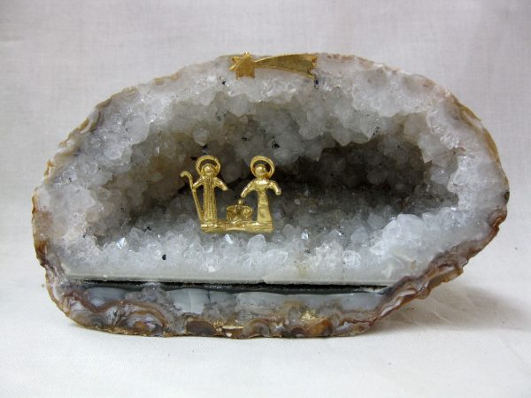 Genuine Brazil Nativity Geode For Sale #2