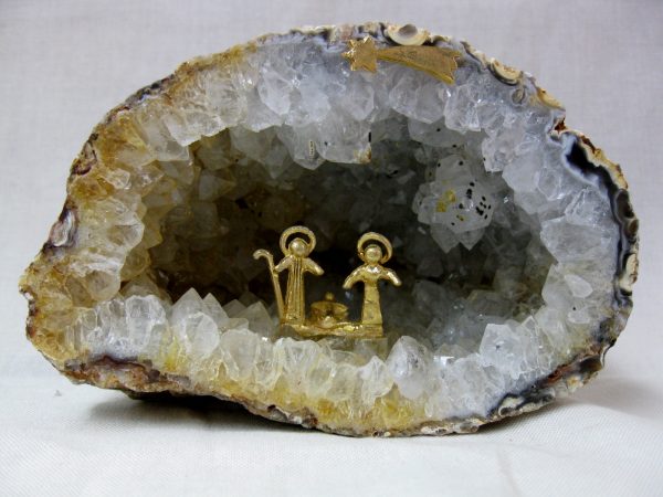 Genuine Brazil Nativity Geode For Sale #5