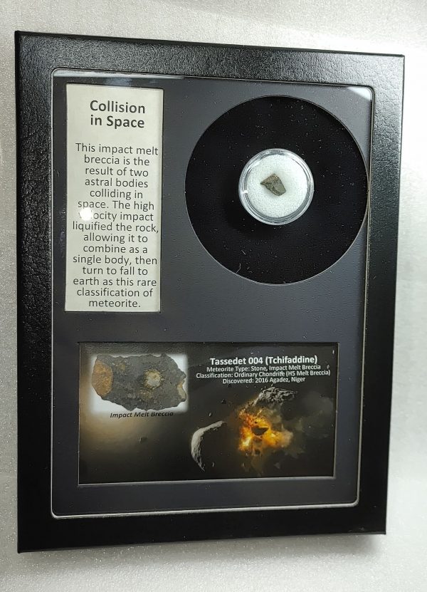 Collision in Space Meteorite Frame #3 For Sale