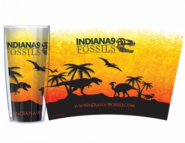 Indiana9 Cretaceous Sunset Tumbler For Sale