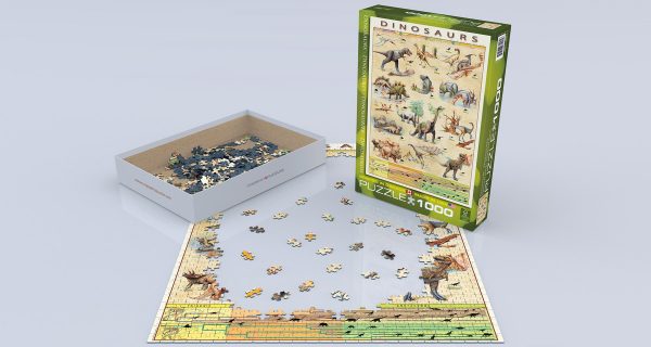 Dinosaurs Puzzle - 1000 Pieces - Image 2