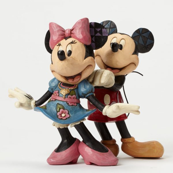 Disney Mickey & Minnie with Necklace- 4046042-1