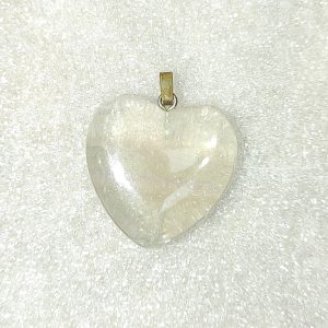 Genuine Fluorite Heart Pendant for Sale #11