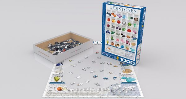 Gemstones Puzzle - 1000 Pieces - Image 2