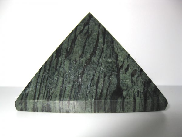 Green Jasper Metaphysical Pyramid #4 - Image 2