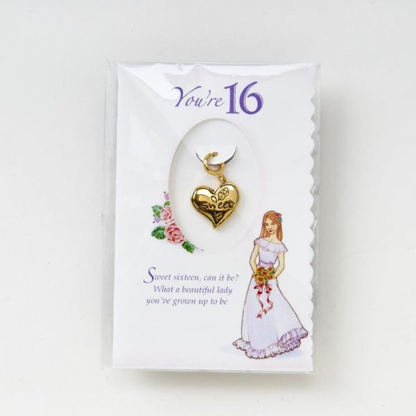 Growing Up Girls Age 16 Charm For Sale