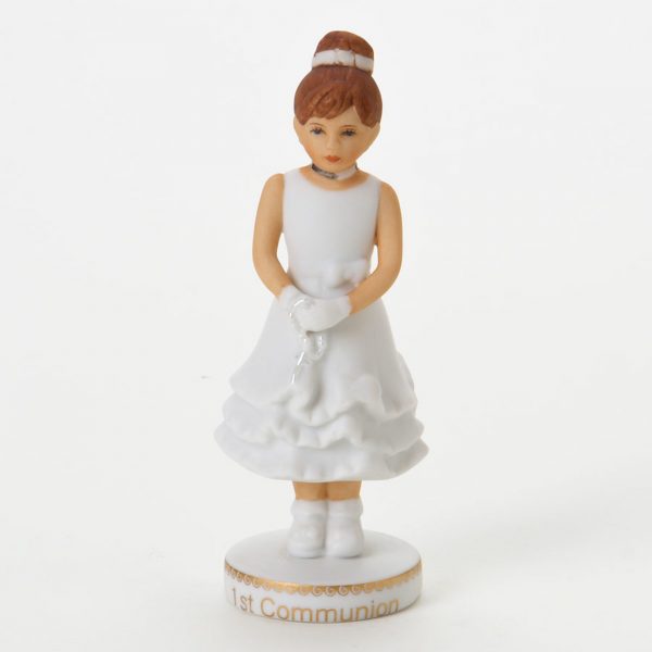 Growing Up Girls Brunette First Communion