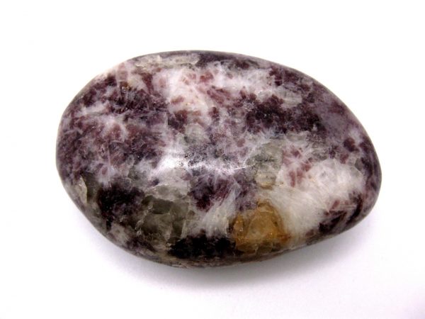 Genuine Lepidolite Metaphysical Mineral Palm Stone For Sale #10a