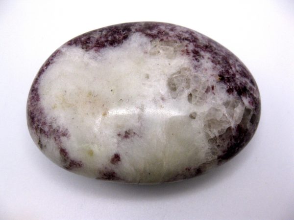 Genuine Lepidolite Metaphysical Mineral Palm Stone For Sale #11a