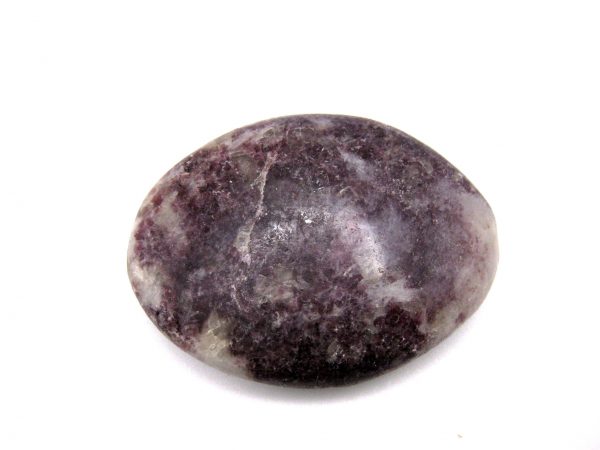 Genuine Lepidolite Metaphysical Mineral Palm Stone For Sale #1a