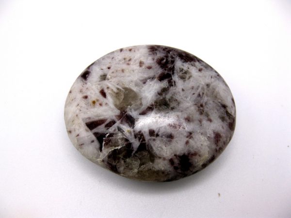 Genuine Lepidolite Metaphysical Mineral Palm Stone For Sale #3a