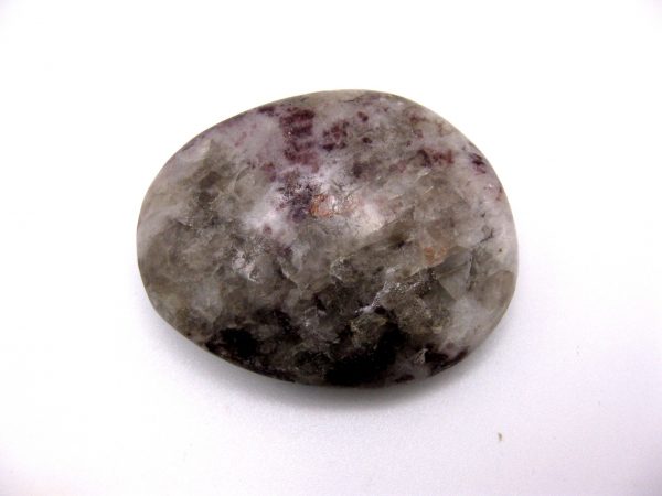 Genuine Lepidolite Metaphysical Mineral Palm Stone For Sale #4