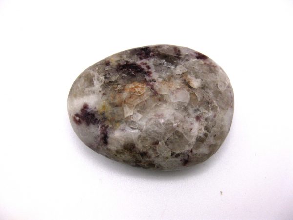 Genuine Lepidolite Metaphysical Mineral Palm Stone For Sale #4a