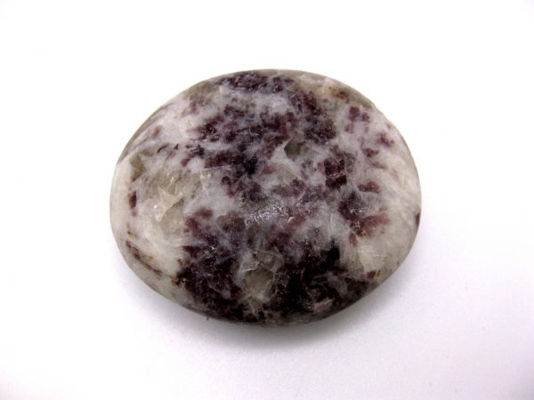 Genuine Lepidolite Metaphysical Mineral Palm Stone For Sale #6