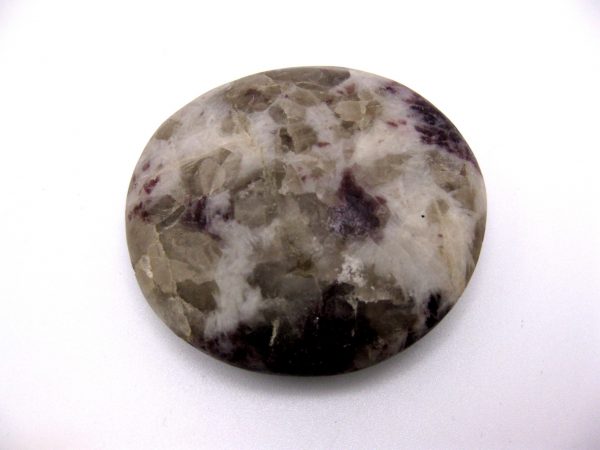 Genuine Lepidolite Metaphysical Mineral Palm Stone For Sale #8