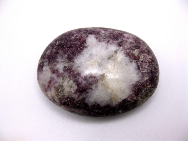 Genuine Lepidolite Metaphysical Mineral Palm Stone For Sale #9a