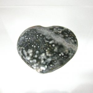 Genuine Ocean Jasper Metaphysical Polished Mineral Heart from Madagascar for Sale #10