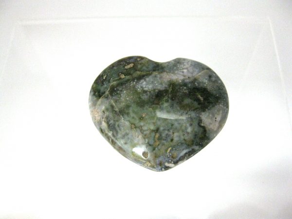 Genuine Ocean Jasper Metaphysical Polished Mineral Heart from Madagascar for Sale #10a