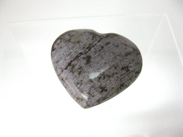 Genuine Ocean Jasper Metaphysical Polished Mineral Heart from Madagascar for Sale #3a