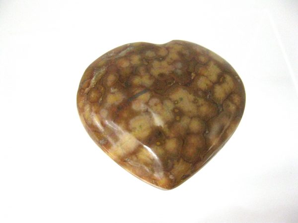 Genuine Ocean Jasper Metaphysical Polished Mineral Heart from Madagascar for Sale #5