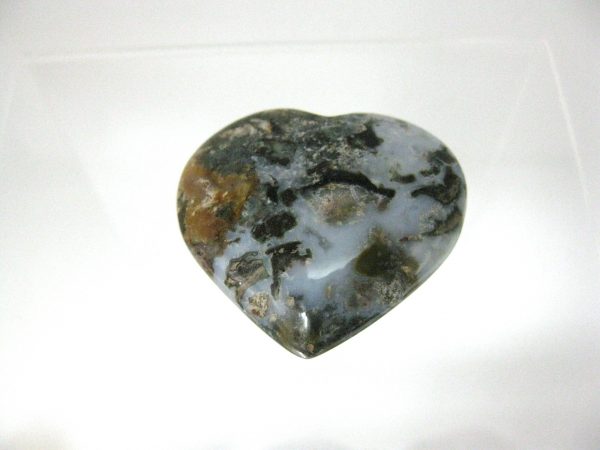 Genuine Ocean Jasper Metaphysical Polished Mineral Heart from Madagascar for Sale #7