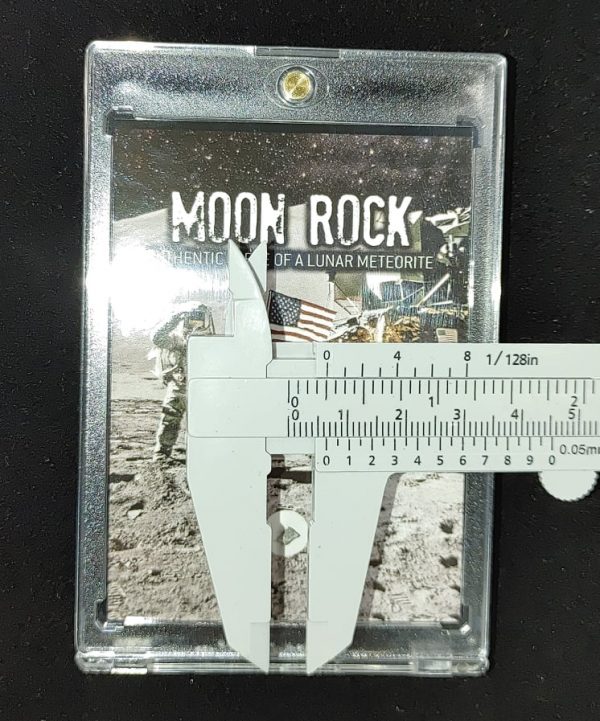 Moon Rock Lunar Meteorite Frame #3b For Sale