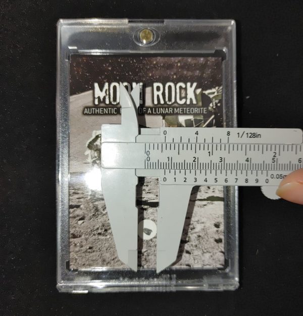 Moon Rock Lunar Meteorite Frame #9b For Sale