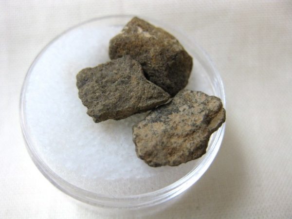 Meteorite Piece in Gem Jar #27