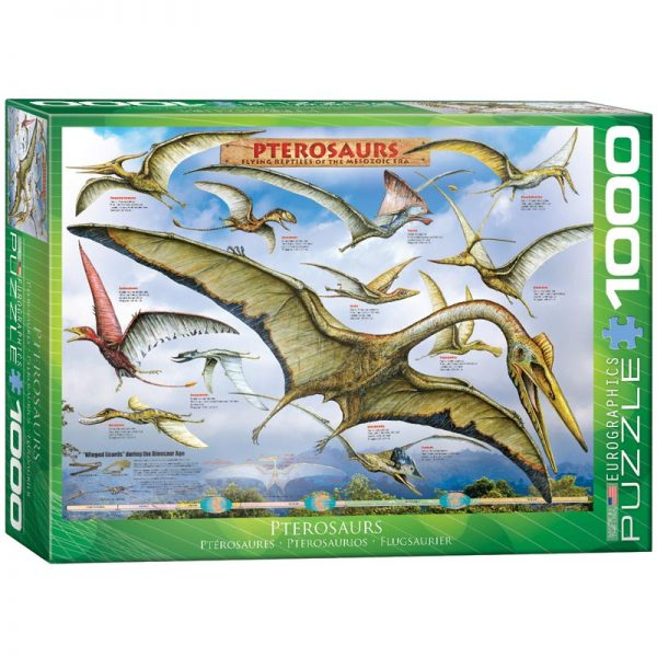 Pterosaurs Puzzle – 1000 Pieces For Sale