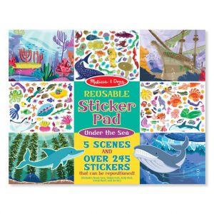 Reusable Sticker Pad – Under the Sea