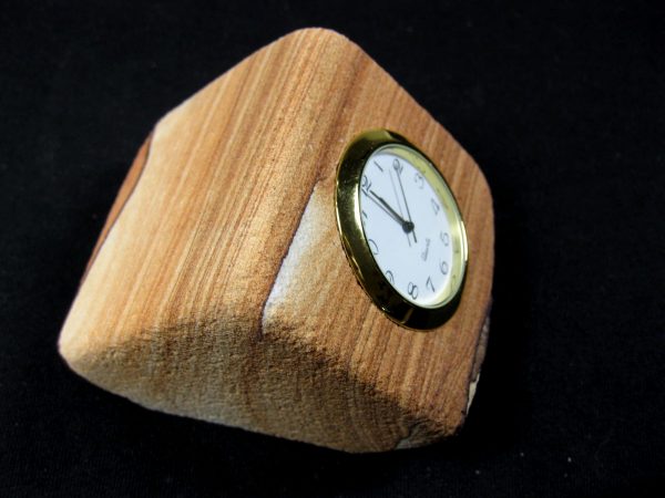 Sandstone Desktop Clock For Sale #2d