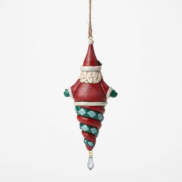 Santa Icicle Ornament Collectible For Sale 2