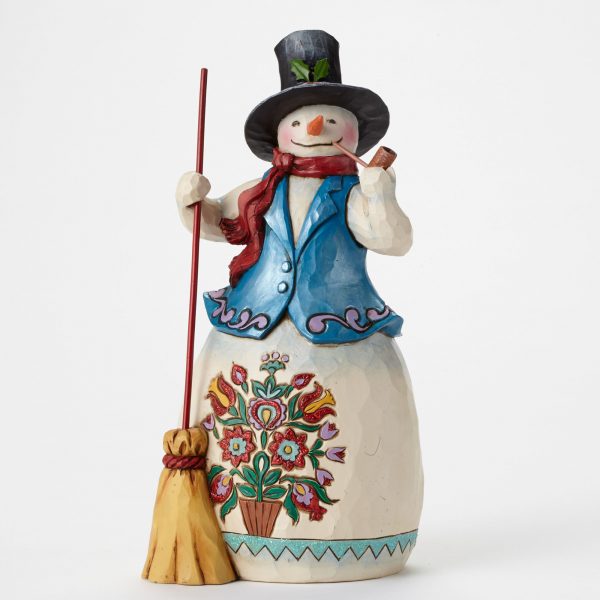 Snowman with Pipe - Image 2