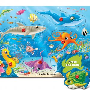 Underwater World – Peg Puzzle – 6 Pieces