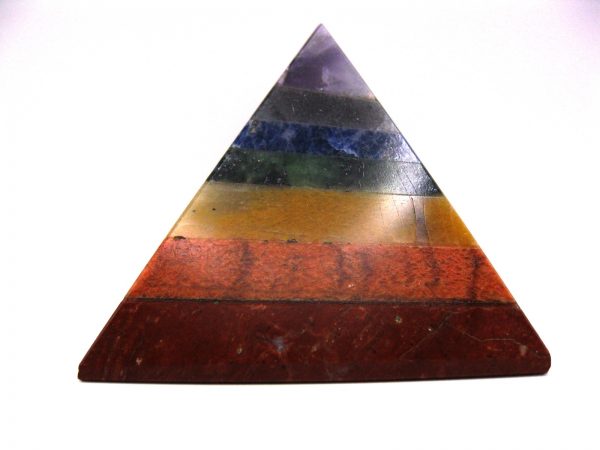 Chakra Metaphysical Pyramid For Sale #3