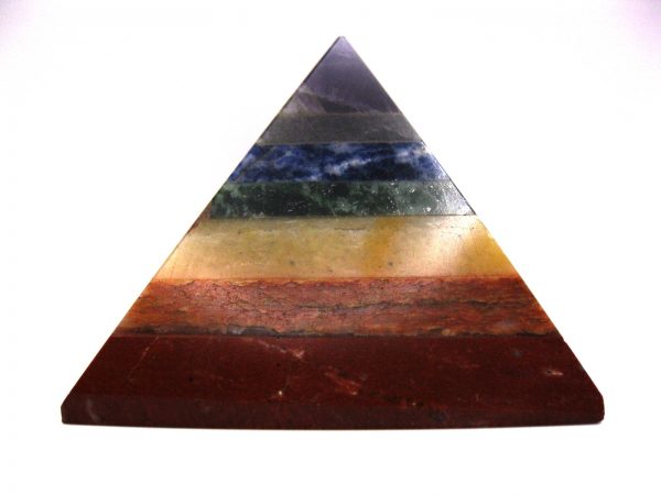 Chakra Metaphysical Pyramid For Sale #4