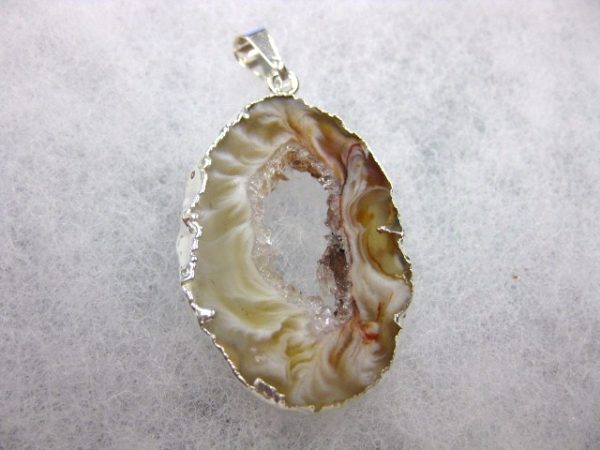 Geode Pendant #11 For Sale