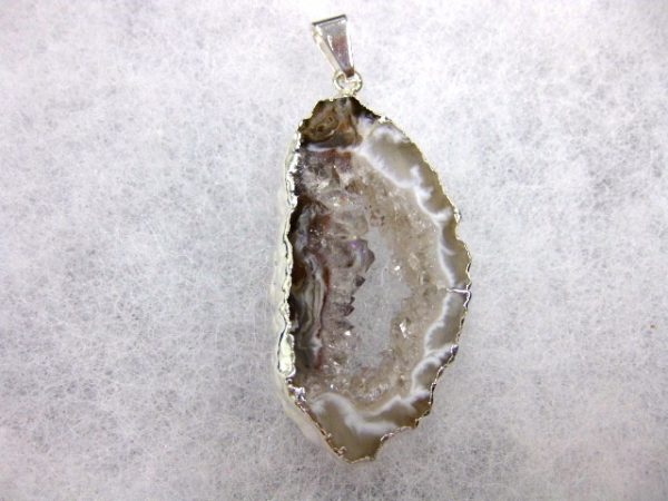 Geode Pendant #13 For Sale