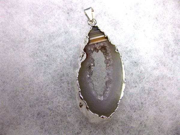 Geode Pendant #4 For Sale